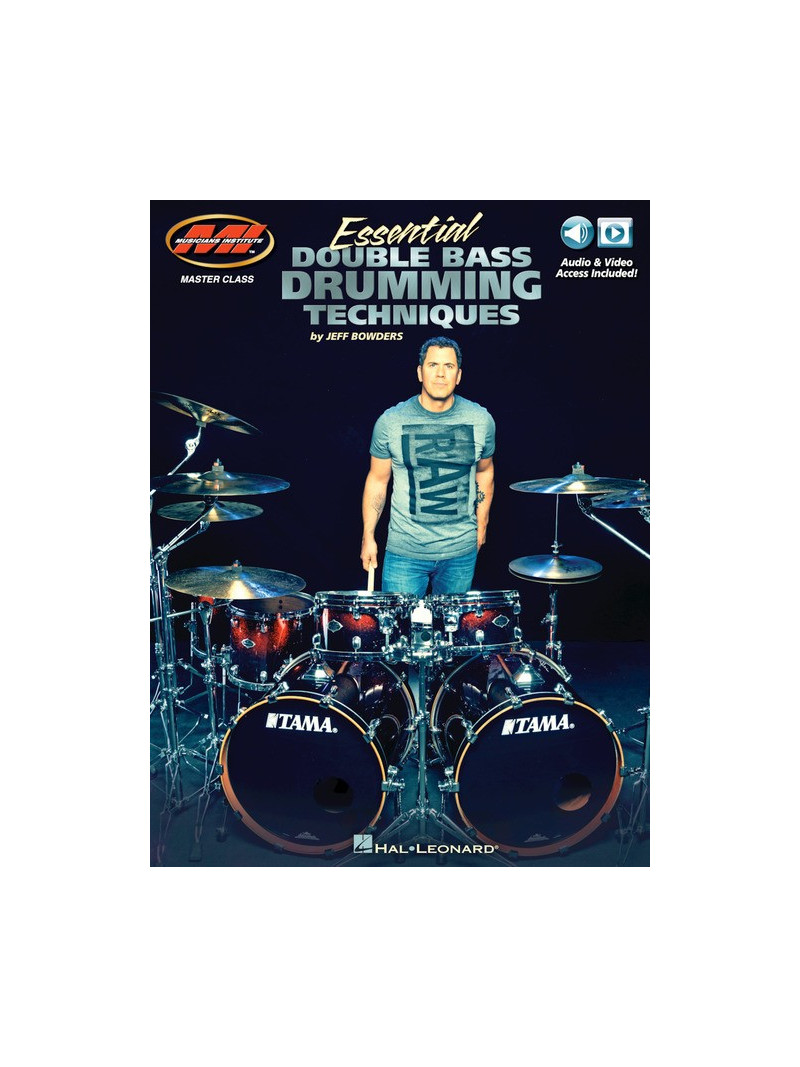 Essential Double Bass Drumming Techniques (book/Audio & Video Online)