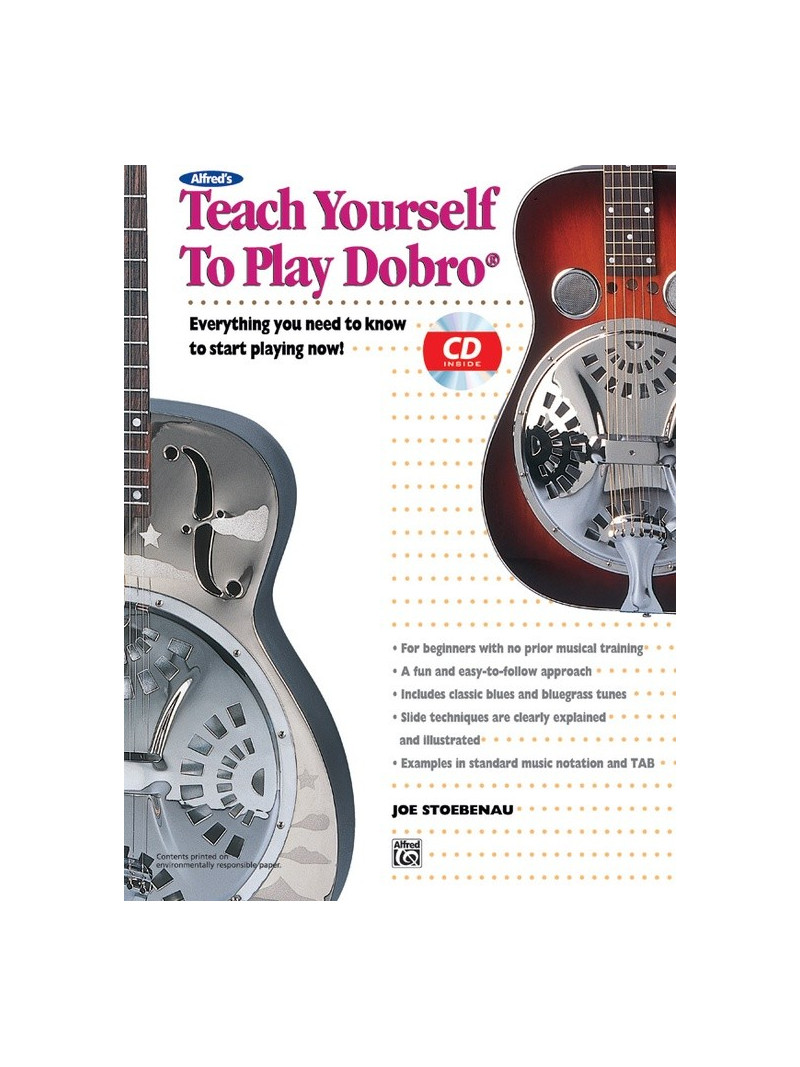 Alfred's Teach Yourself to Play Dobro (book/CD)
