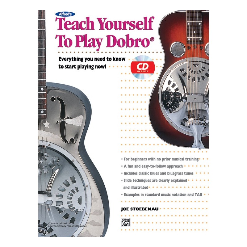 Alfred's Teach Yourself to Play Dobro (book/CD)