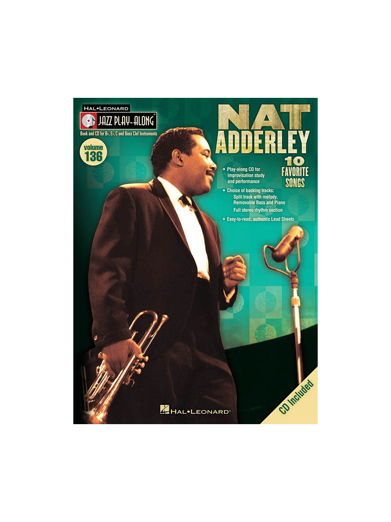 Jazz Play-Along Volume 136: Nat Adderley (book/CD)