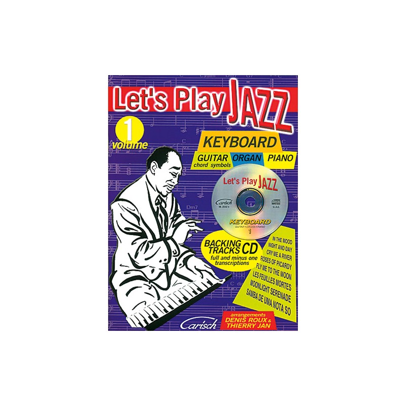 Let’s Play Jazz: Keyboard Volume 1 (book/CD)