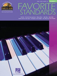 Piano Play-along Favorite Standards Vol. 15 (book/CD)