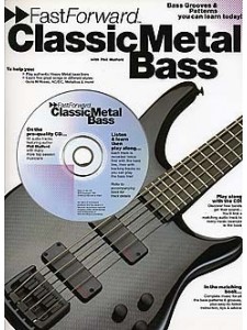 Fast Forward: Classic Metal Bass (book/CD)