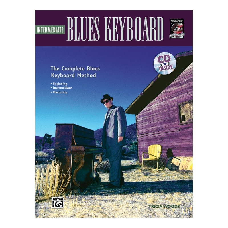 The Complete Blues Keyboard Method: Intermediate (book/CD)