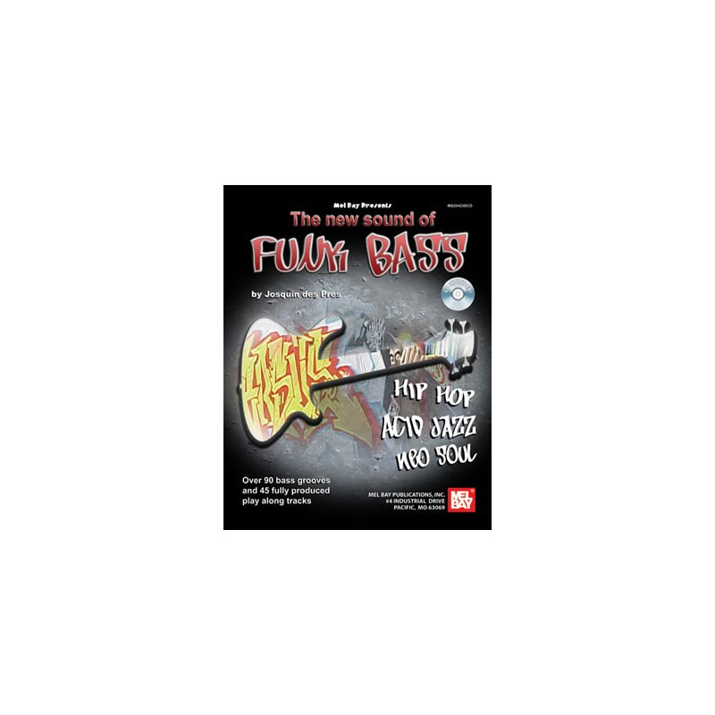 The New Sound Of Funk Bass (book/CD play-along)