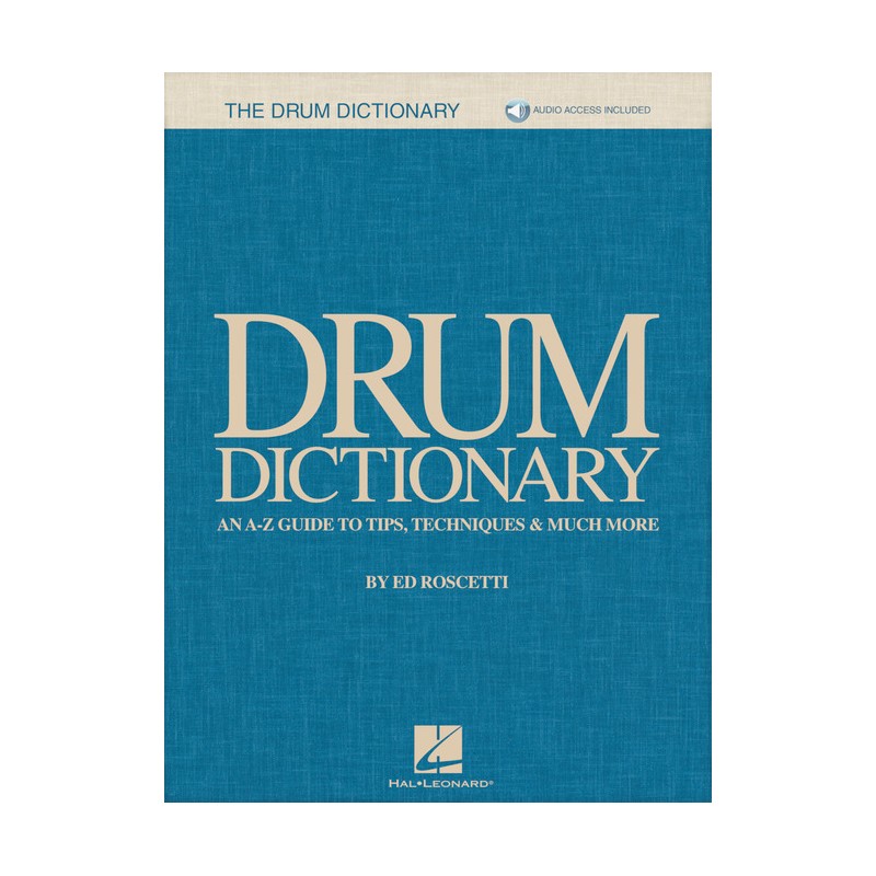 Drum Dictionary (book/Audio Online)