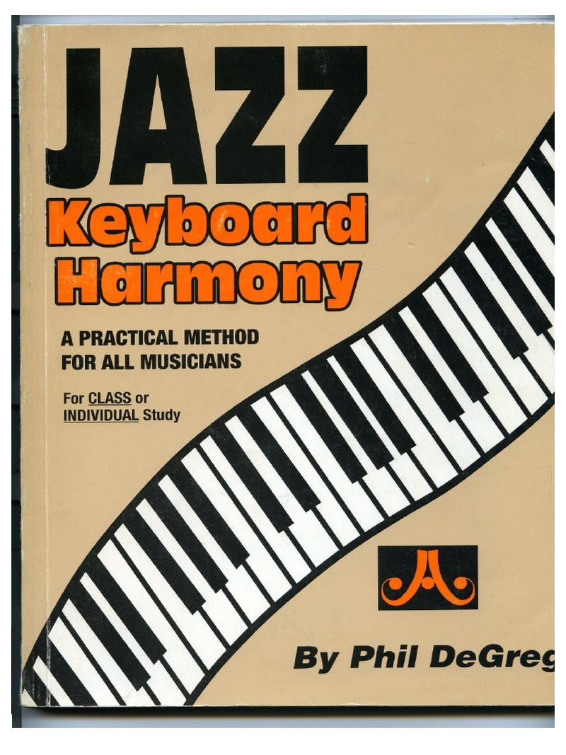 Jazz Keyboard Harmony (book/CD)