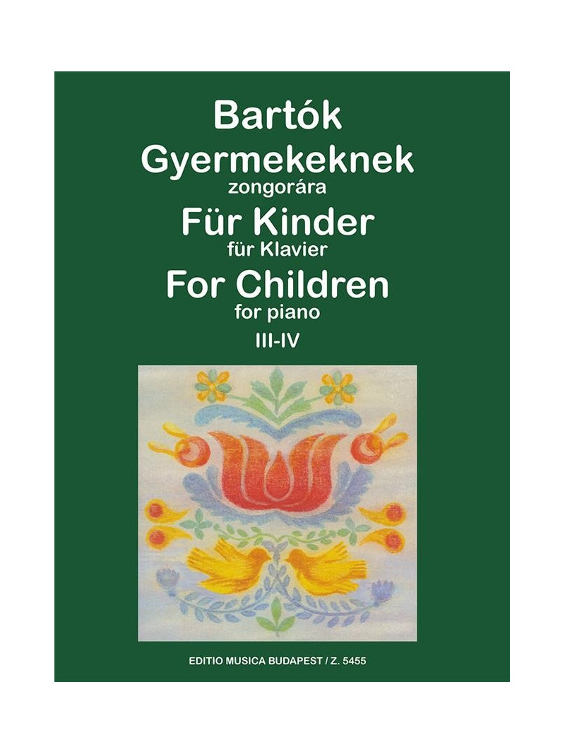 Bartok - For Children III-IV