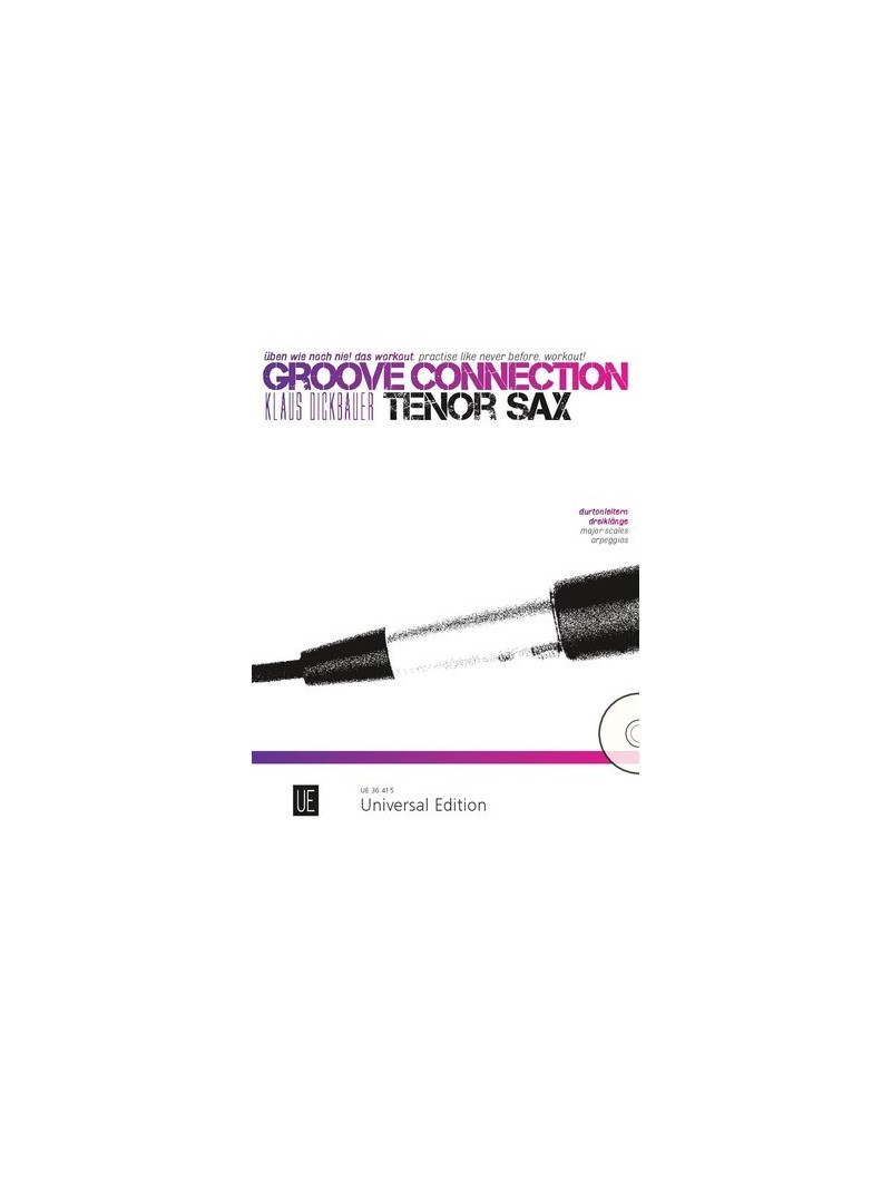 Groove Connection – Tenor Saxophone (Book/CD)