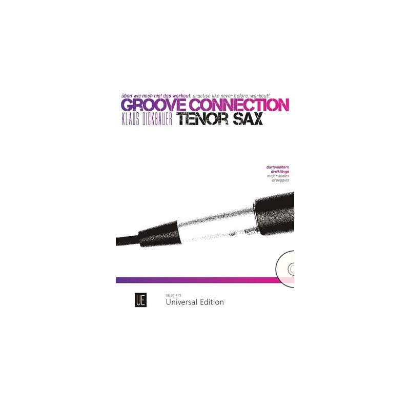 Groove Connection – Tenor Saxophone (Book/CD)