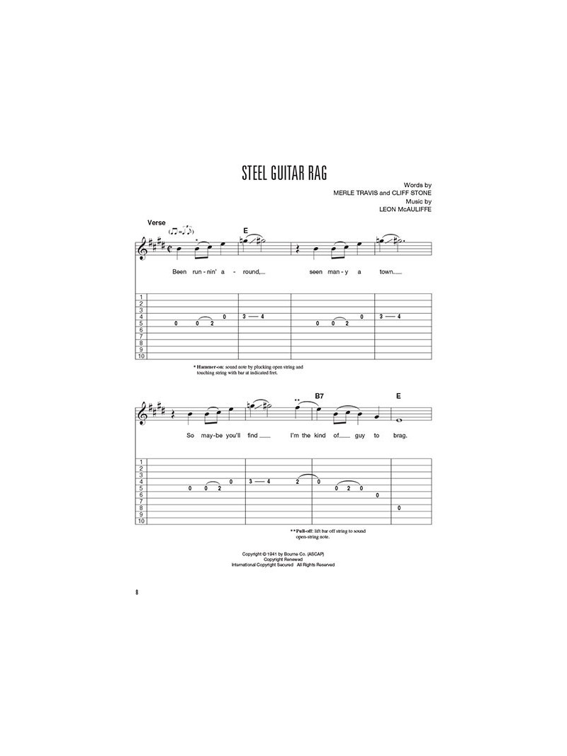 Pedal Steel Guitar Songbook (book/CD)