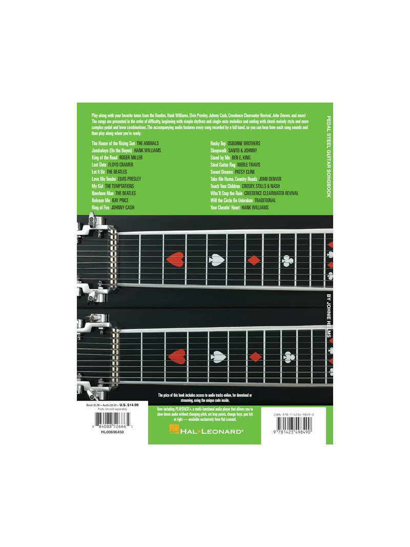 Pedal Steel Guitar Songbook (book/CD)