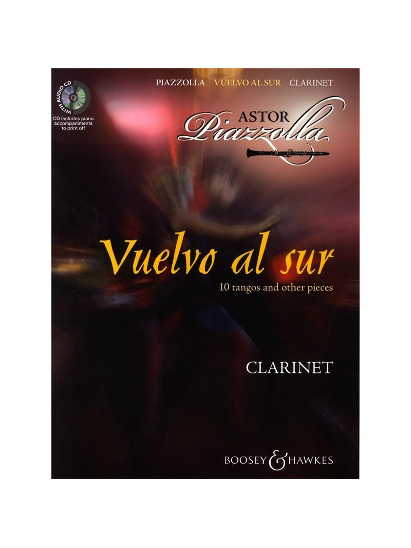 Vuelvo al Sur for Clarinet (book/CD play-along)