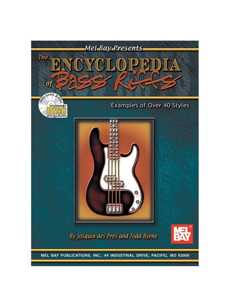 The Encyclopedia of Bass Riffs (book/2 CD)