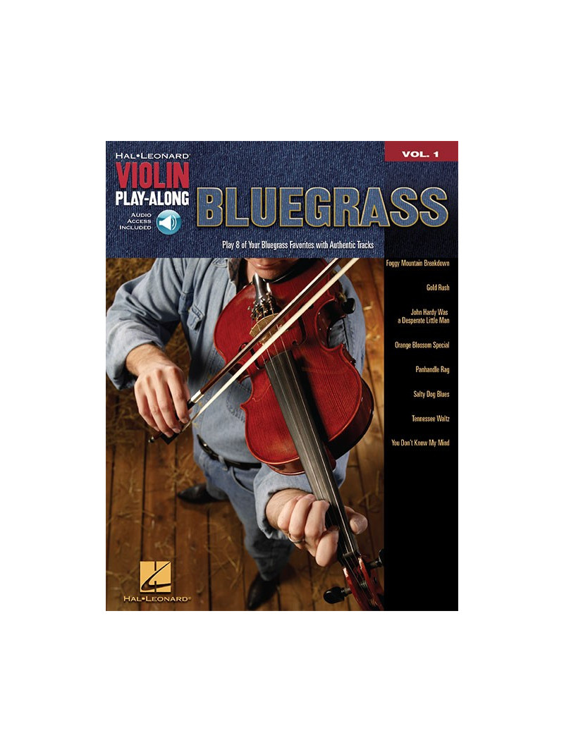 Violin Play-Along: Bluegrass (book/CD)