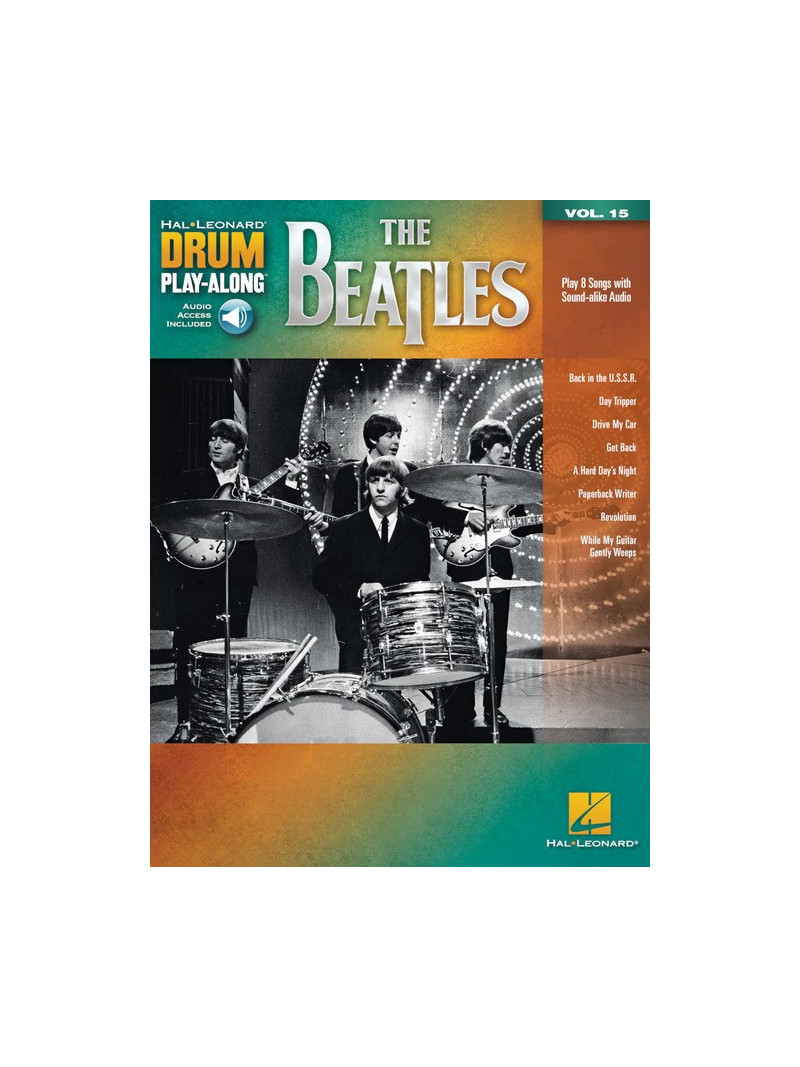 Beatles: Drum Play Along Volume 15 (book/Audio Online)