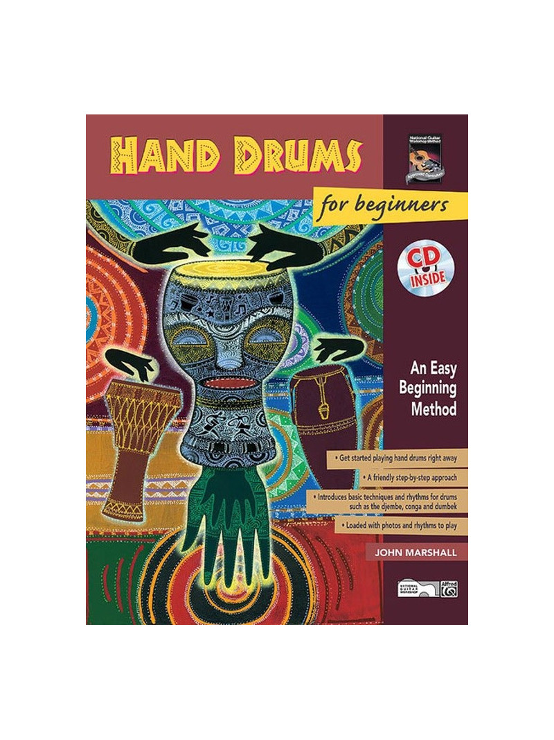 Hand Drums for Beginners (book/CD)