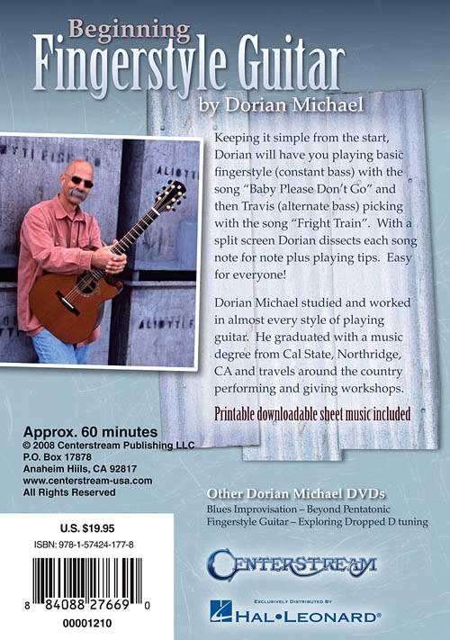 Beginning Fingerstyle Guitar (DVD)