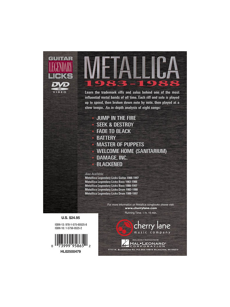Metallica 1983-1988 (DVD)