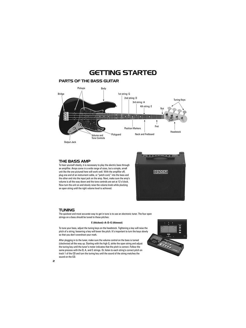 Hal Leonard: Bass Tab Method (book/Audio Online)