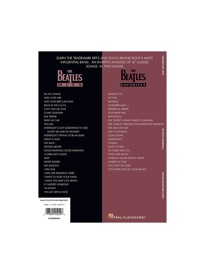 The Hits: Signature Licks (book & CD)