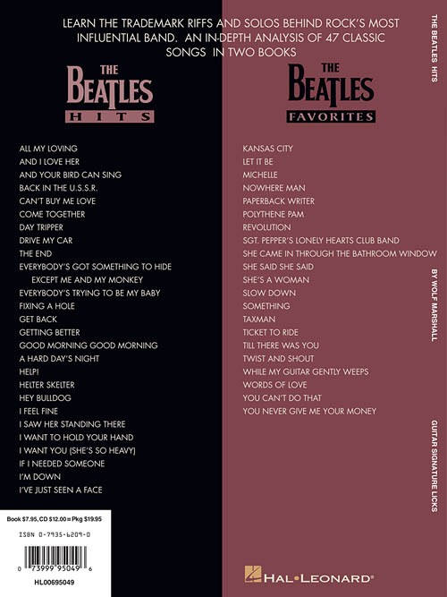 The Hits: Signature Licks (book & CD)