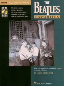 The Beatles Favorites - Signature Licks (book/CD)