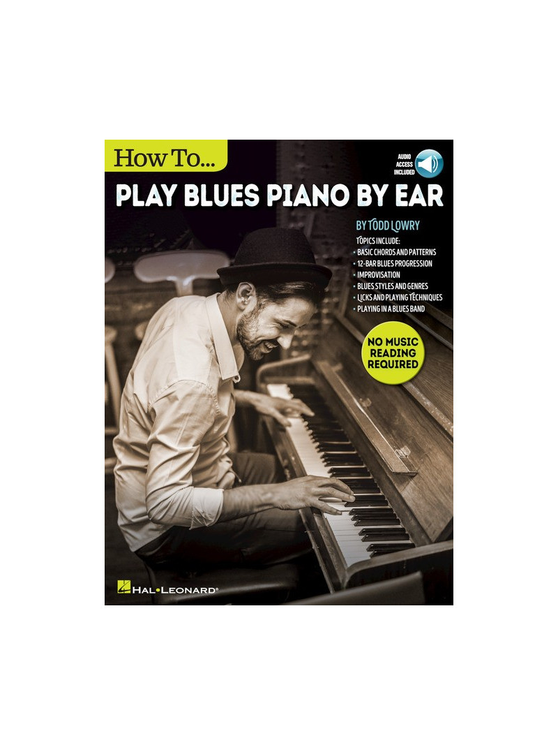 How to Play Blues Piano by Ear (book/Audio Online)