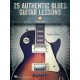 25 Authentic Blues Guitar Lessons (book/Audio Online)