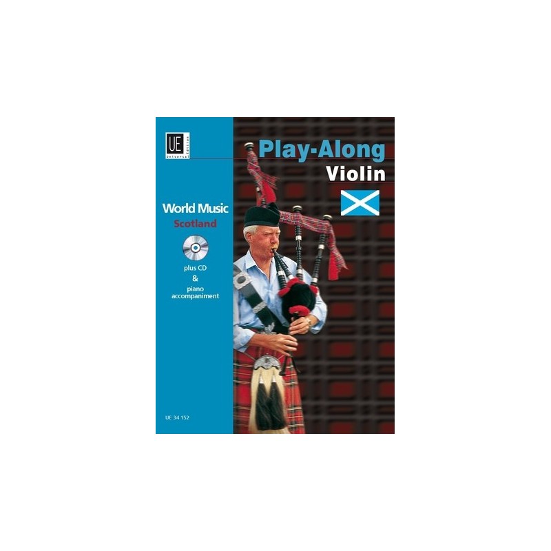 World Music: Scotland for Violin (book/CD play-along)
