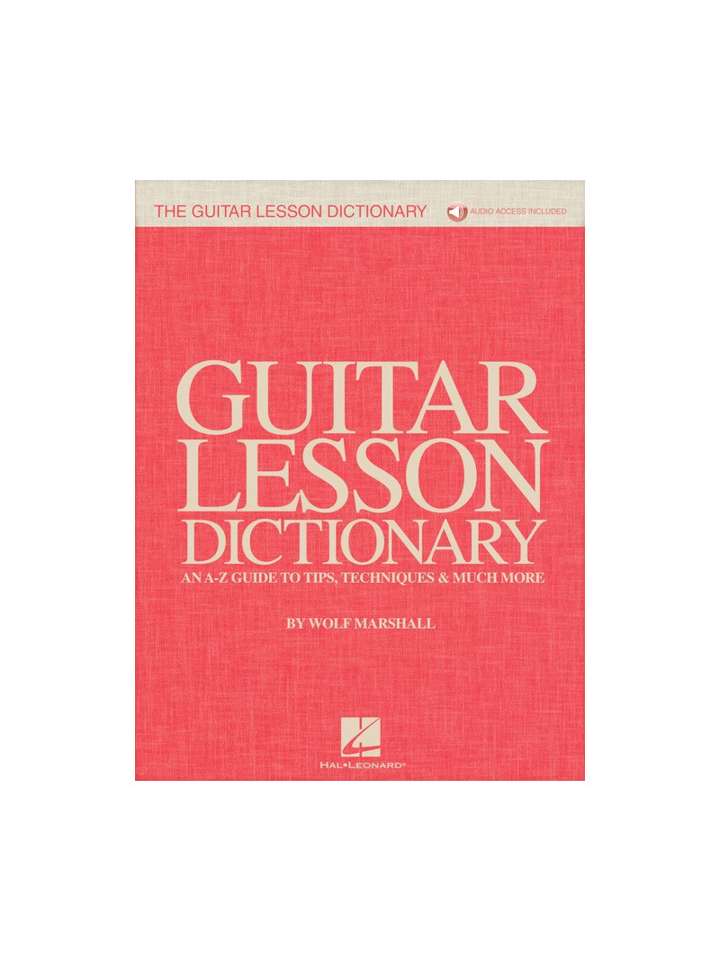 The Guitar Lesson Dictionary (book/Audio Online)