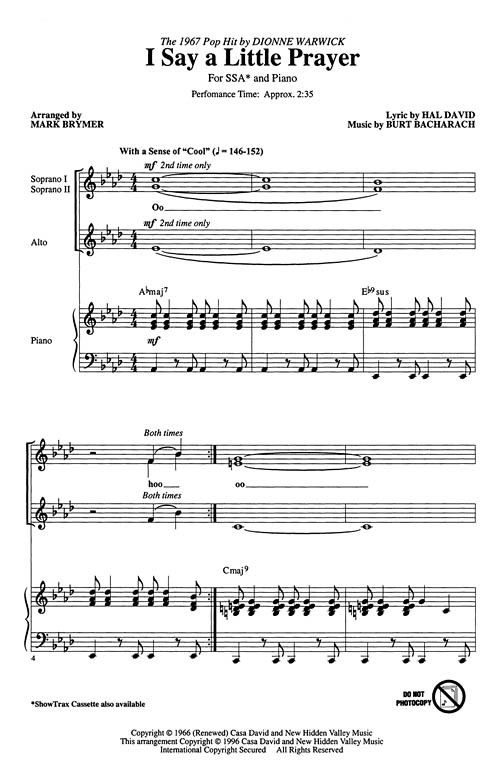 I Say a Little Prayer