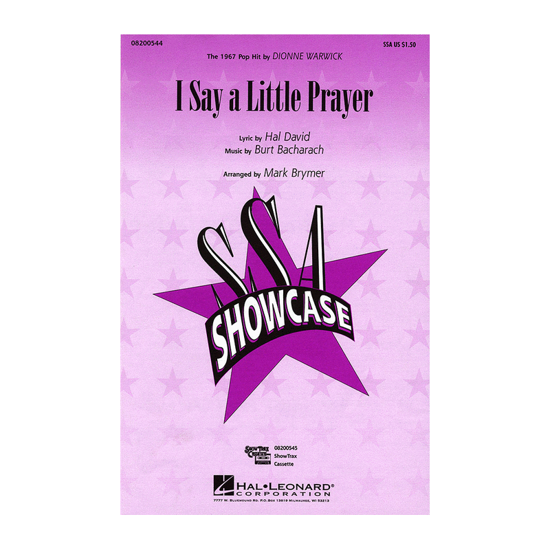 I Say a Little Prayer choral SSA