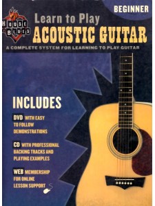 House of Blues - Learn to Play Acoustic Guitar: Beginner (book/CD/DVD)
