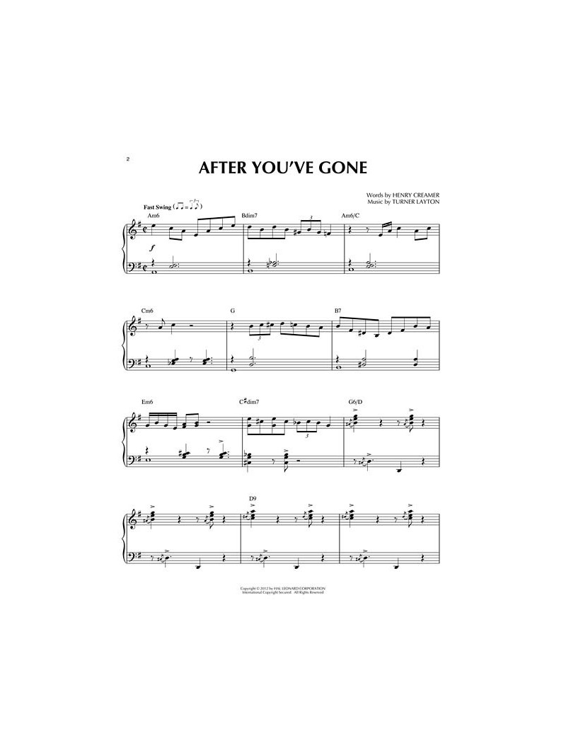 Gypsy Jazz: Jazz Piano Solos