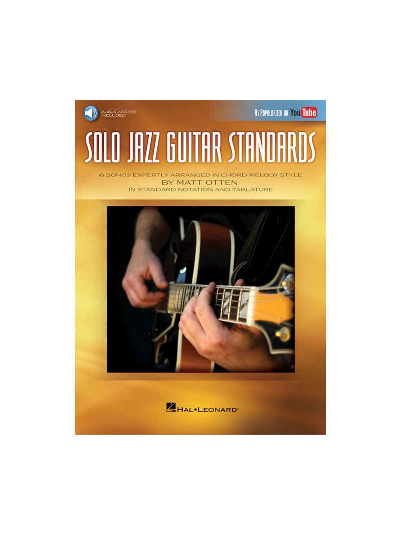 Solo Jazz Guitar Standards (book/Audio Online)
