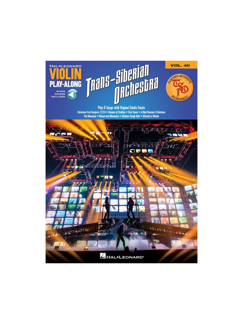 Trans-Siberian Orchestra: Violin Play-along Volume 40 (book/Audio Online)