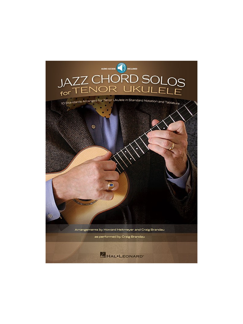 Jazz Chord Solos for Tenor Ukulele (book/CD)