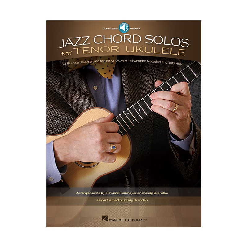 Jazz Chord Solos for Tenor Ukulele (book/CD)