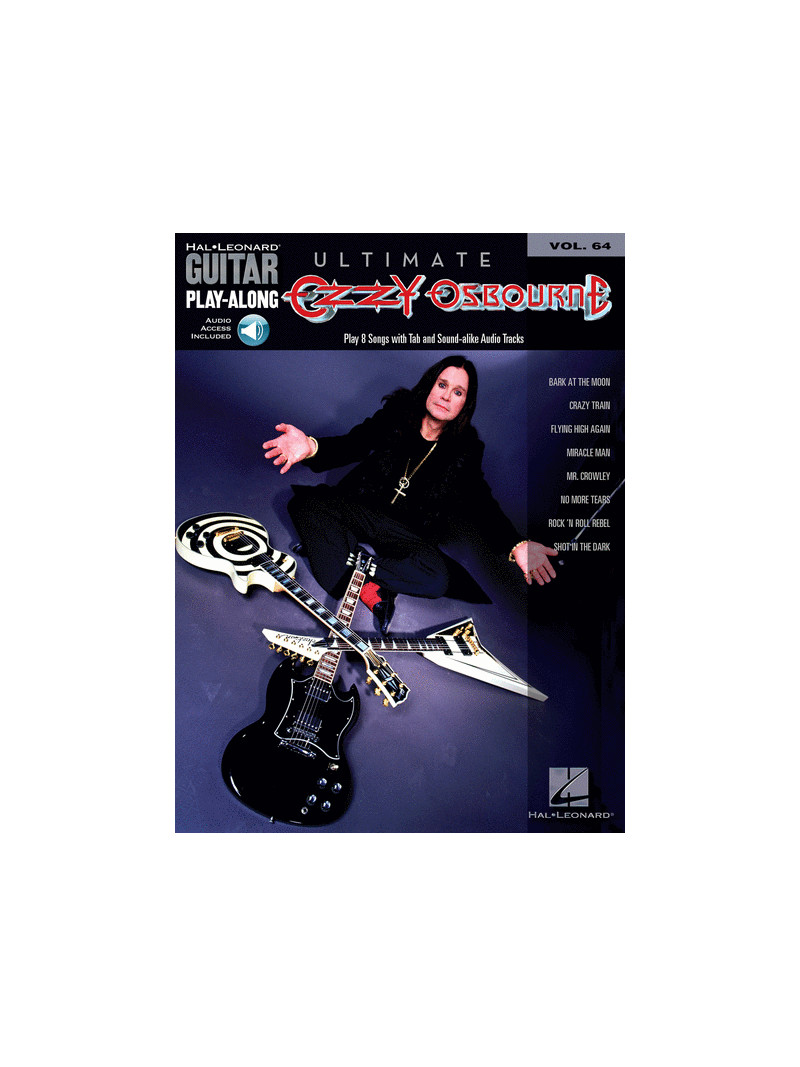 Guitar Play-Along Vol. 64: Ozzy Osbourne (book/CD)