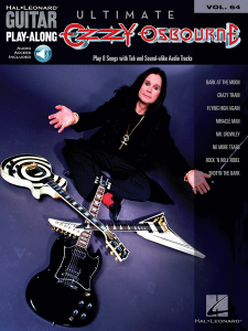 Guitar Play-Along Volume 64: Ozzy Osbourne (book/Audio Online)