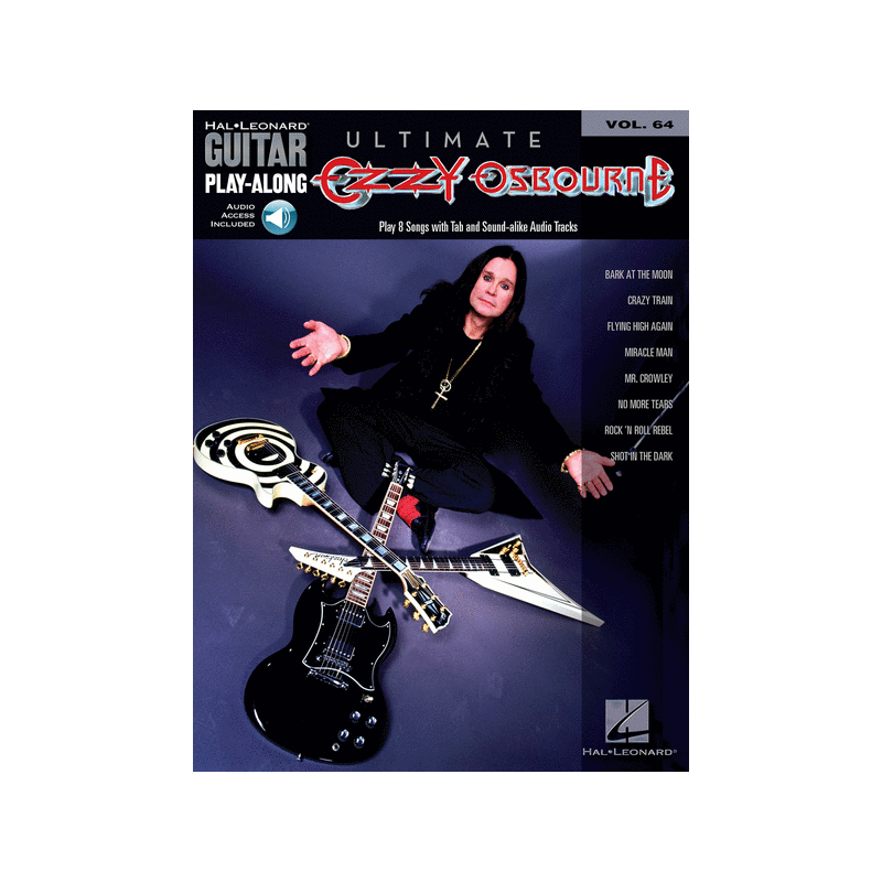 Guitar Play-Along Vol. 64: Ozzy Osbourne (book/CD)