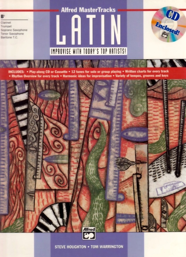 Latin Tracks - Improvise with Today Artists for Tenor Sax (book/CD play-along)