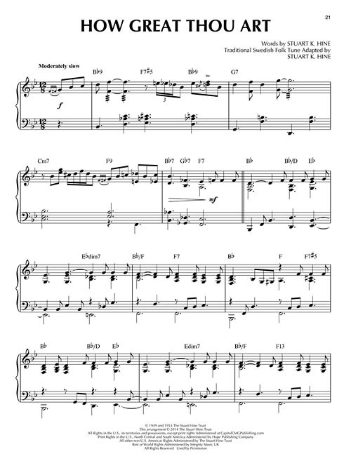 Gospel: Jazz Piano Solos