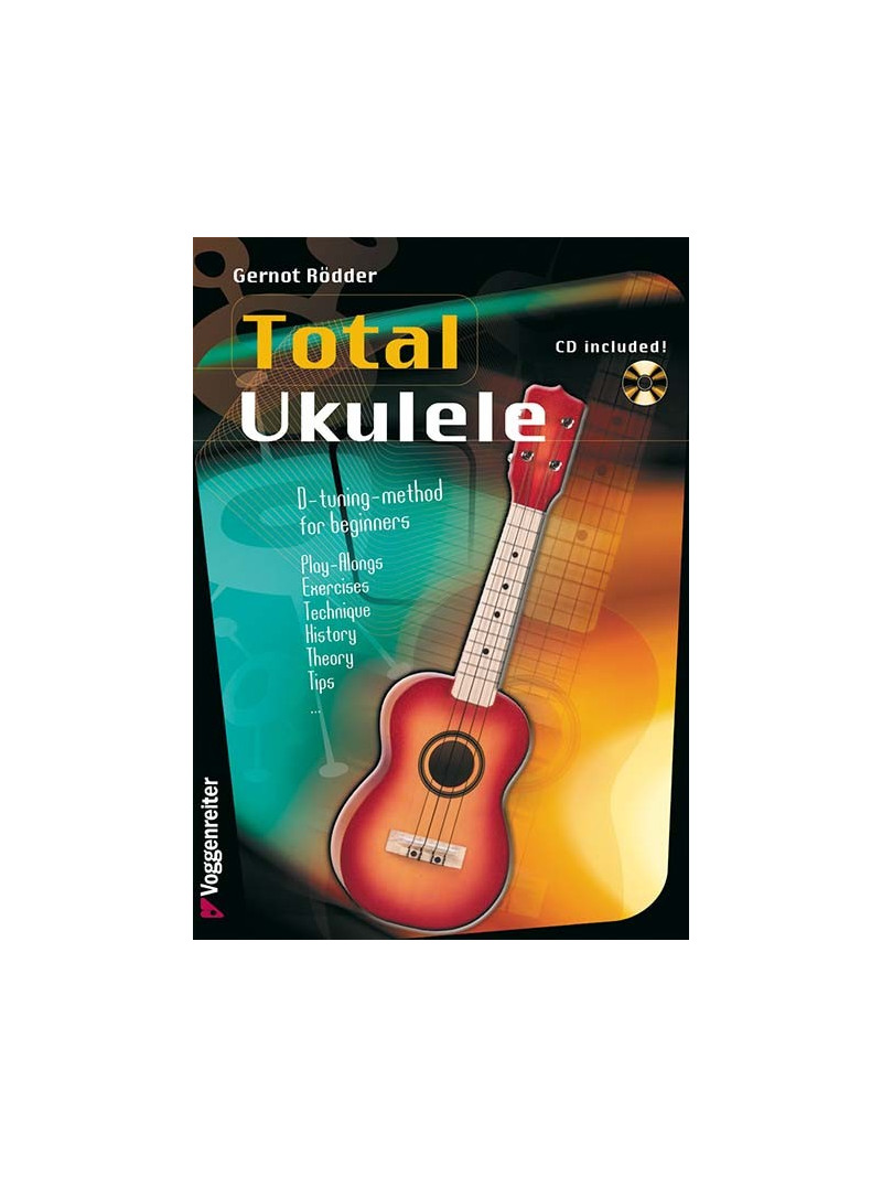 Total Ukulele: D-Tuning Method (book/CD) 