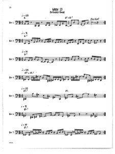 Daily Grooves for Bass (book/CD)