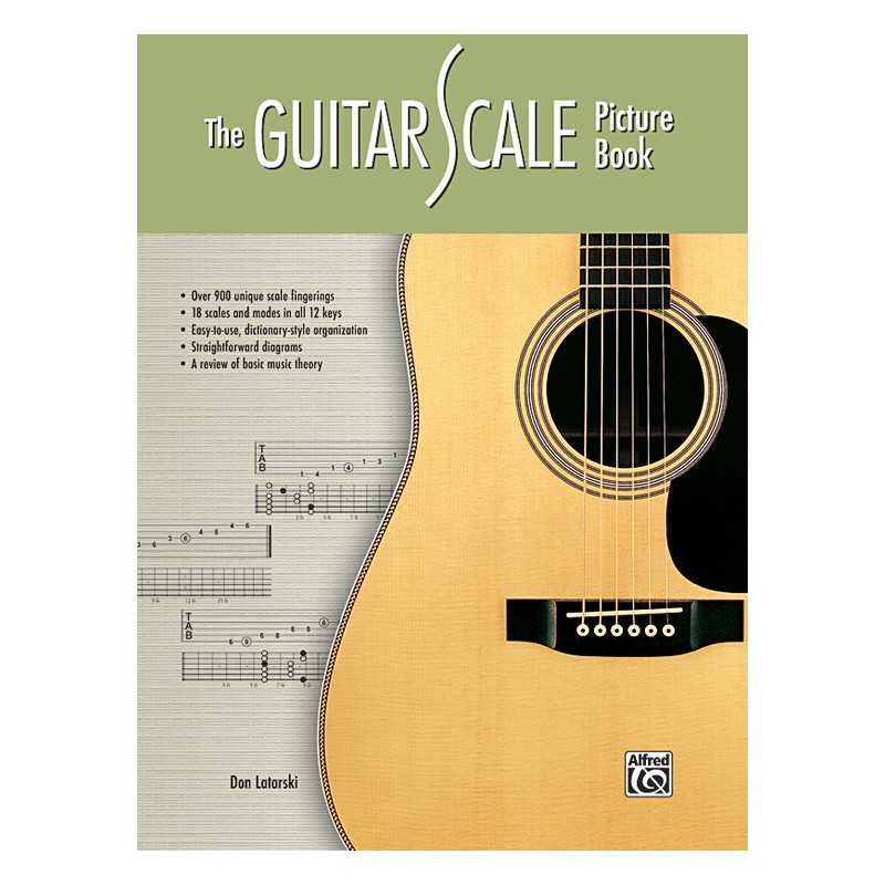 Don Latarski Guitar Scale Picture Book,