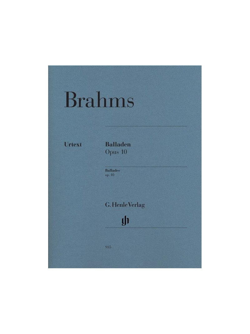 Brahms - Balladen Op. 10