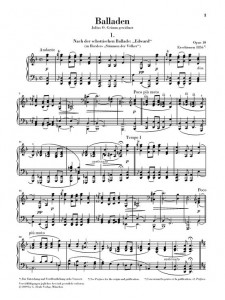 Brahms - Balladen Op. 10