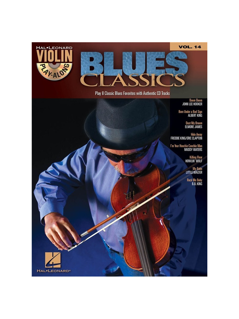 Blues Classics: Violin Play-along Volume 14 (book/CD)